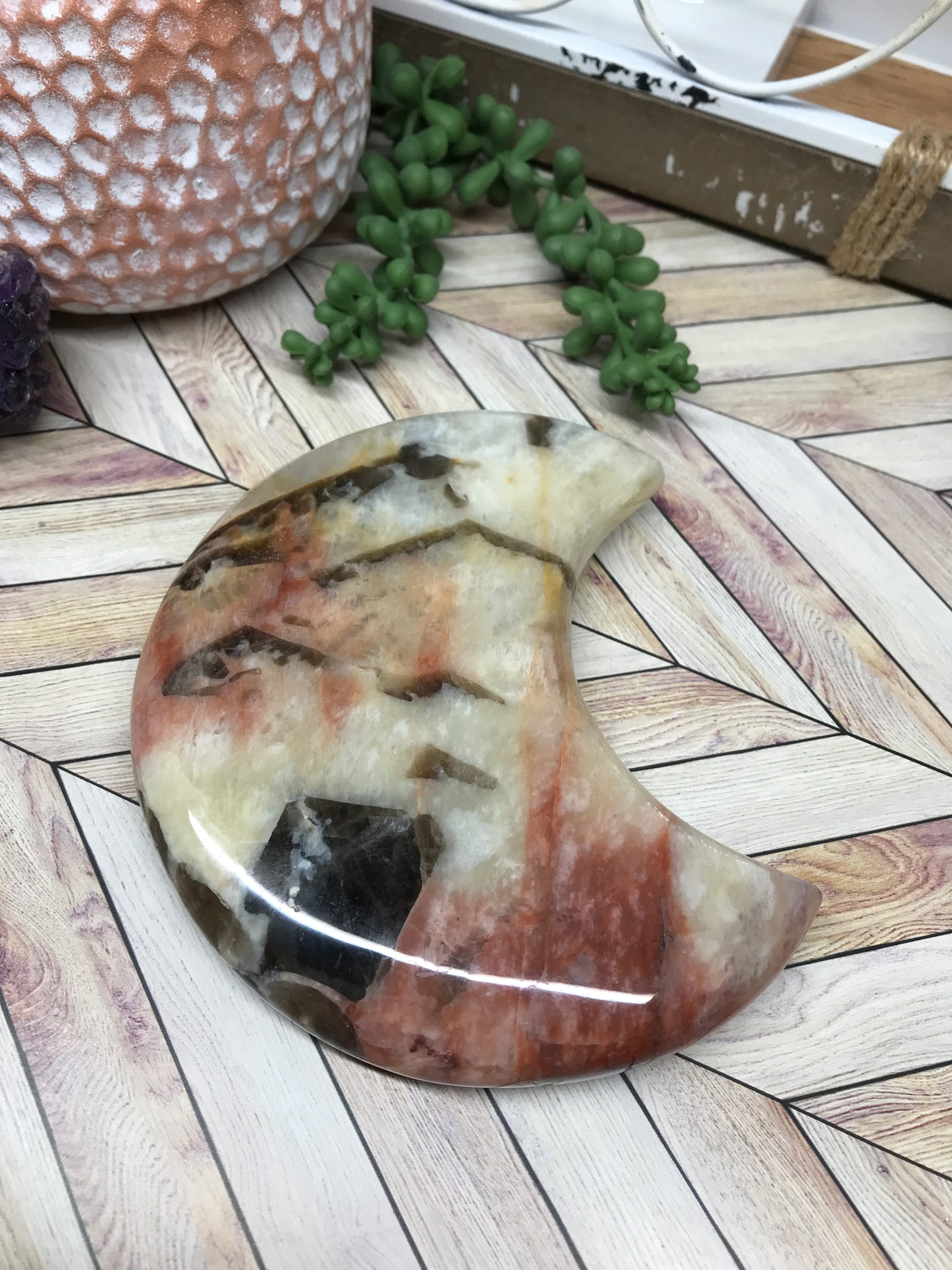 Fusion Feldspar Moon  for Finding Unconventional Ways To Achieve Your Goals by Stimulating Creative Thinking