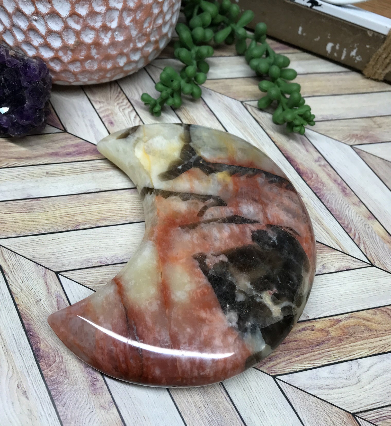 Fusion Feldspar Moon  for Finding Unconventional Ways To Achieve Your Goals by Stimulating Creative Thinking