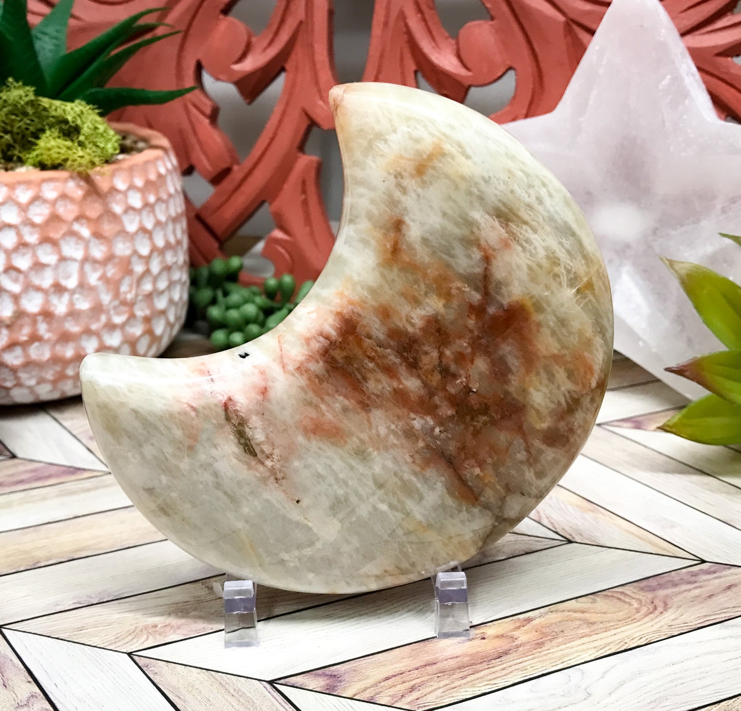 Fusion Feldspar Moon  for Finding Unconventional Ways To Achieve Your Goals by Stimulating Creative Thinking