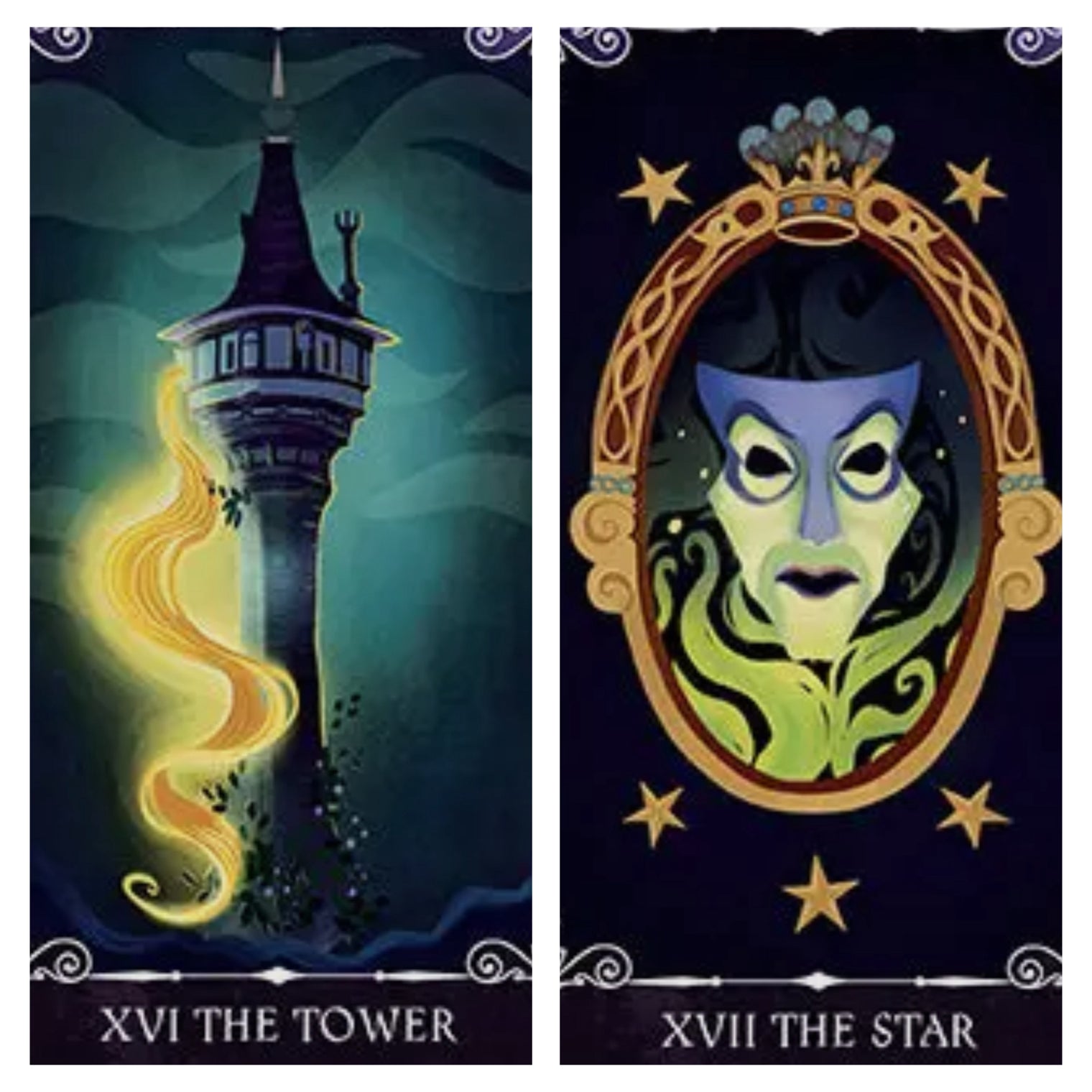 Disney Villains Tarot Cards