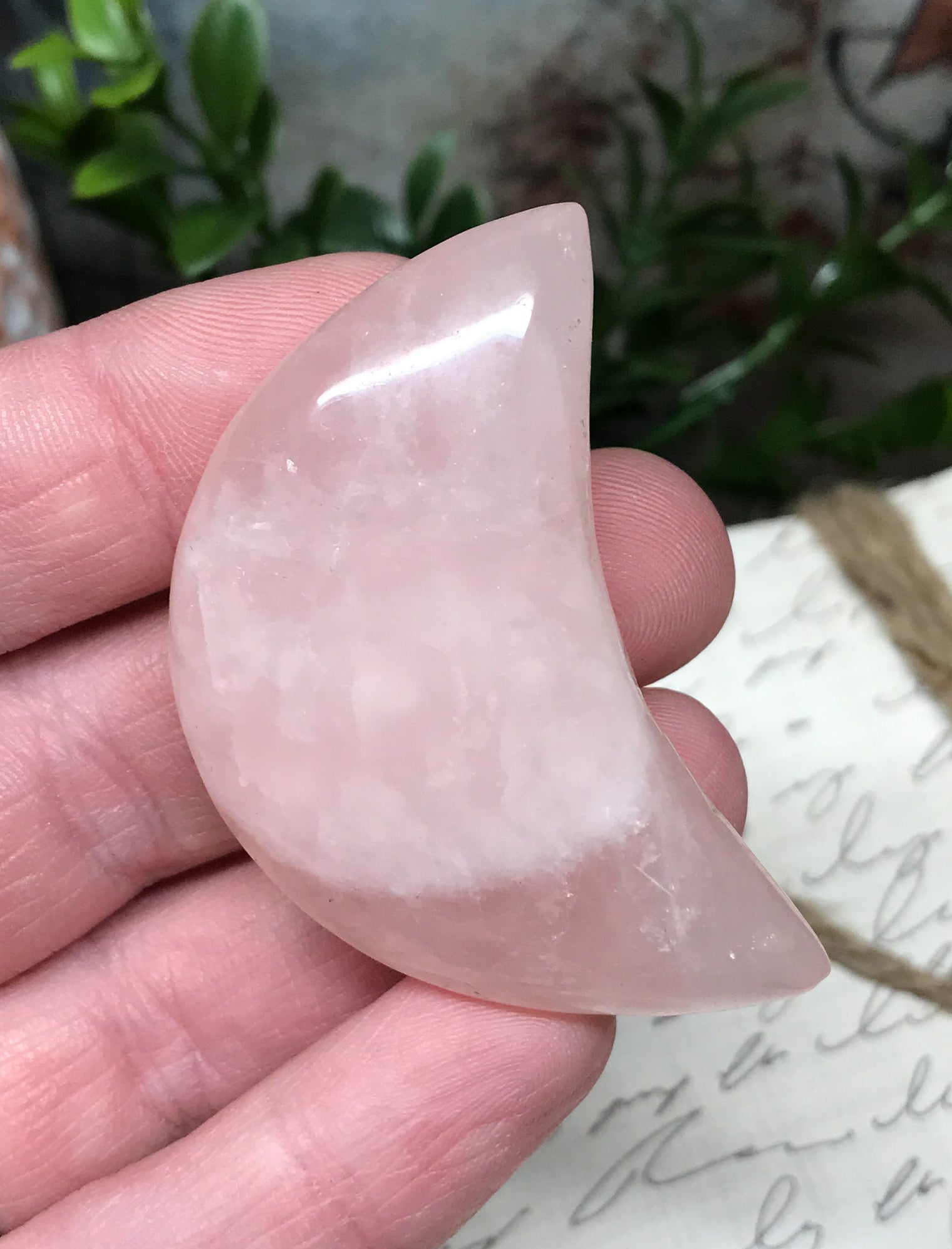 Rose Quartz Moon for Relationships, Self Confidence & Self Love