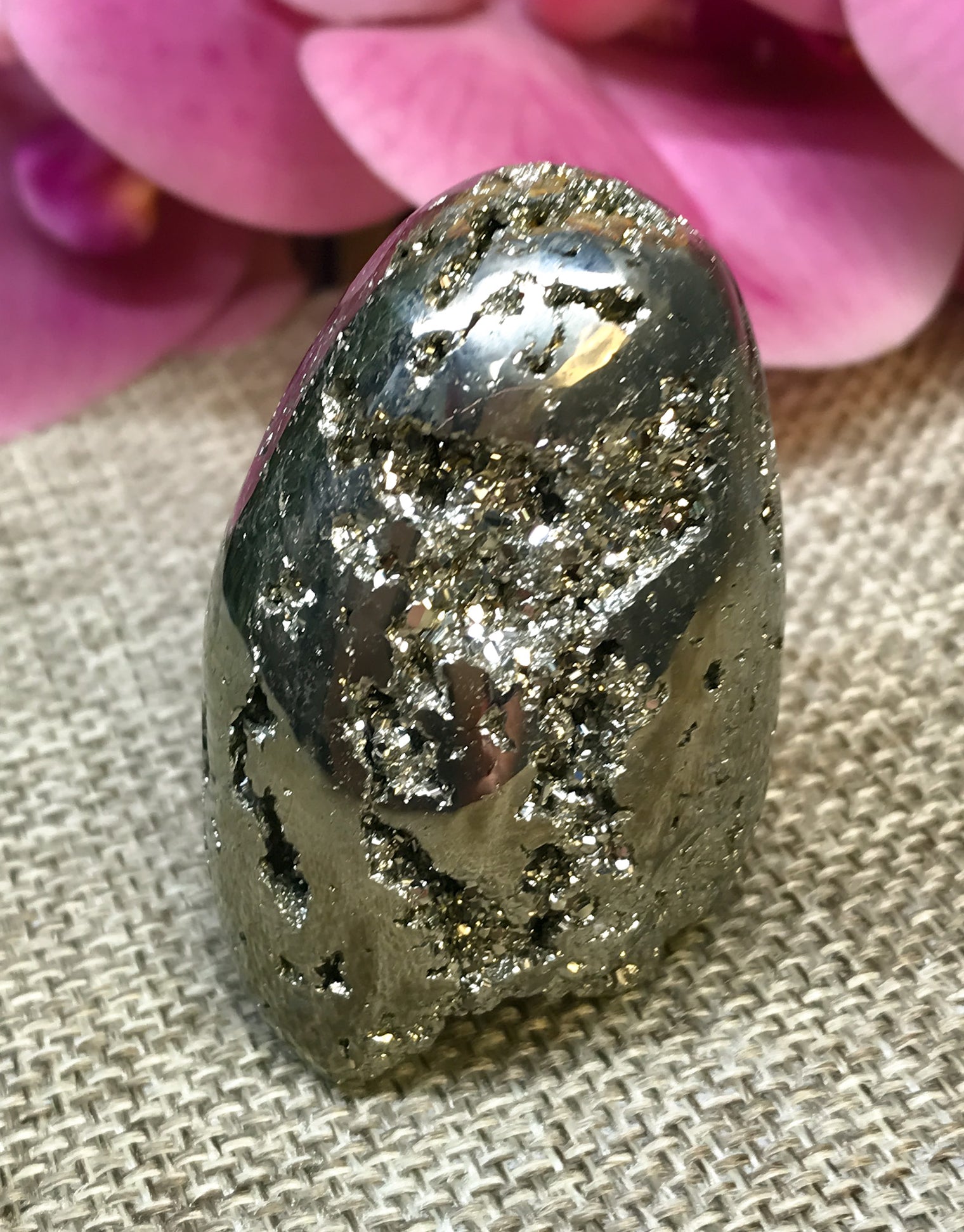 Iron Pyrite Freeform for Boosting Energy Levels, Attracts Abundance & Helps You To Live Life To The Fullest