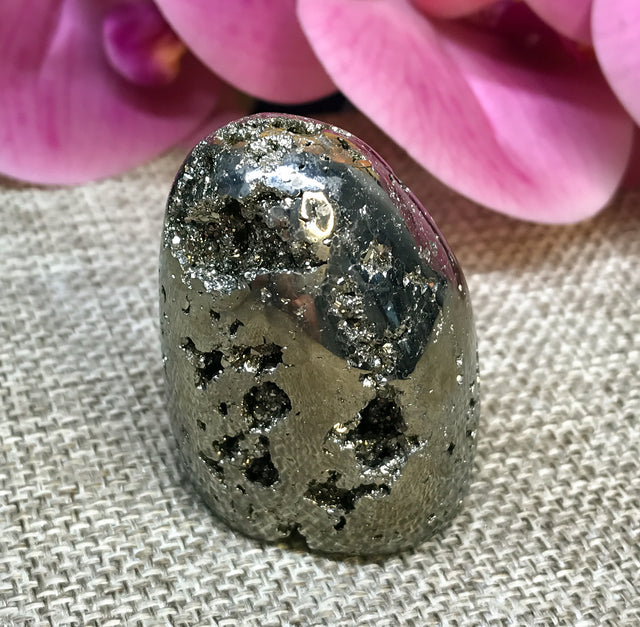 Iron Pyrite Freeform for Boosting Energy Levels, Attracts Abundance & Helps You To Live Life To The Fullest