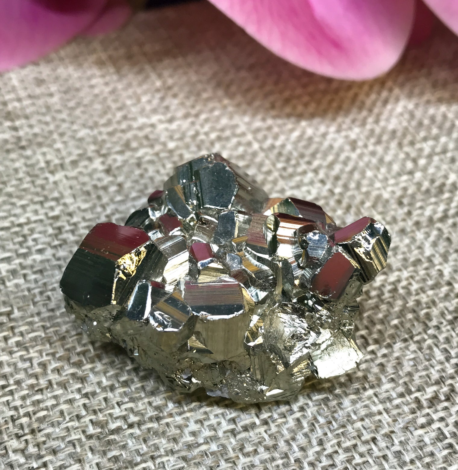 Iron Pyrite Mineral Specimen for Boosting Energy Levels, Attracts Abundance & Helps You To Live Life To The Fullest