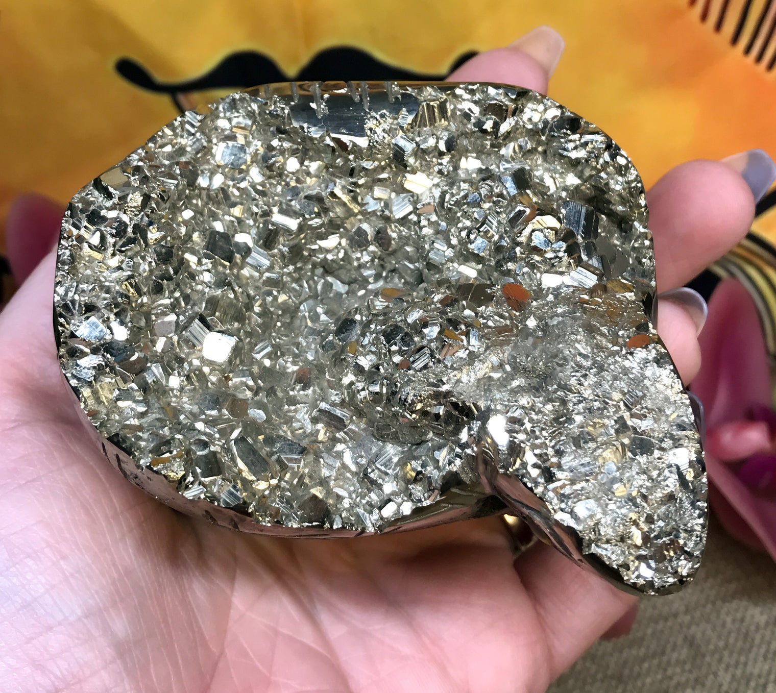 Iron Pyrite Turtle for Boosting Energy Levels, Attracts Abundance & Helps You To Live Life To The Fullest