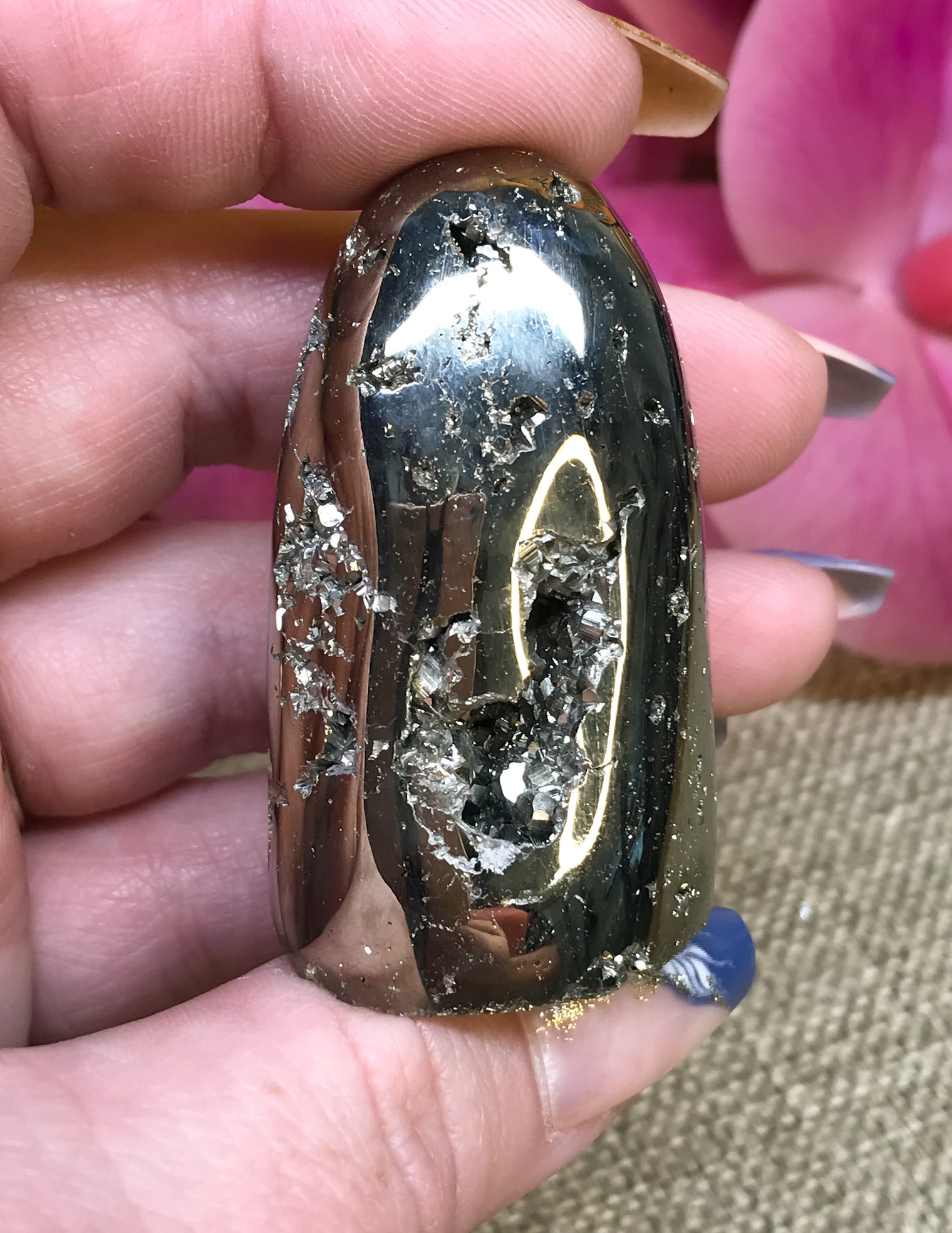 Iron Pyrite Freeform for Boosting Energy Levels, Attracts Abundance & Helps You To Live Life To The Fullest