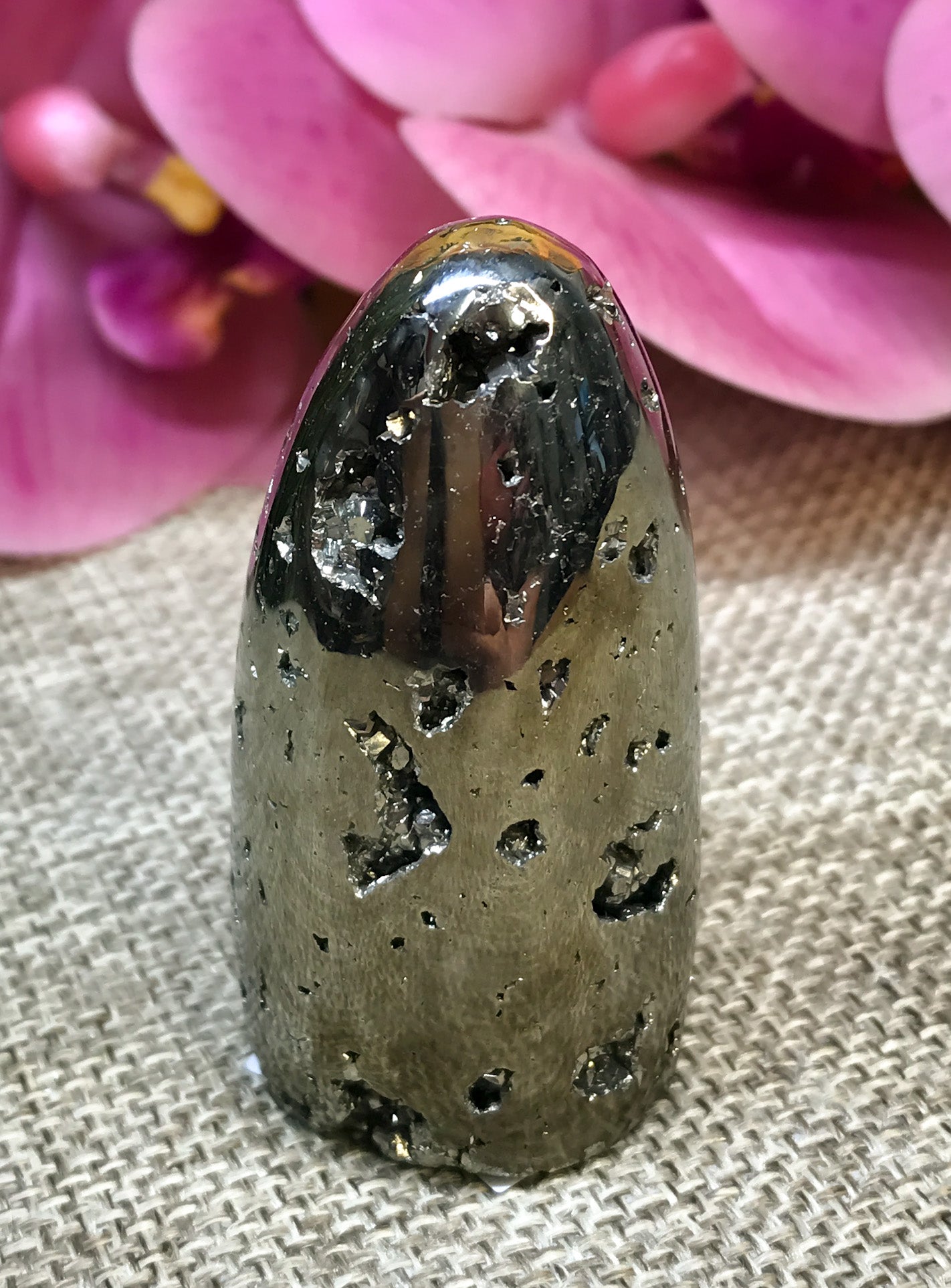 Iron Pyrite Freeform for Boosting Energy Levels, Attracts Abundance & Helps You To Live Life To The Fullest