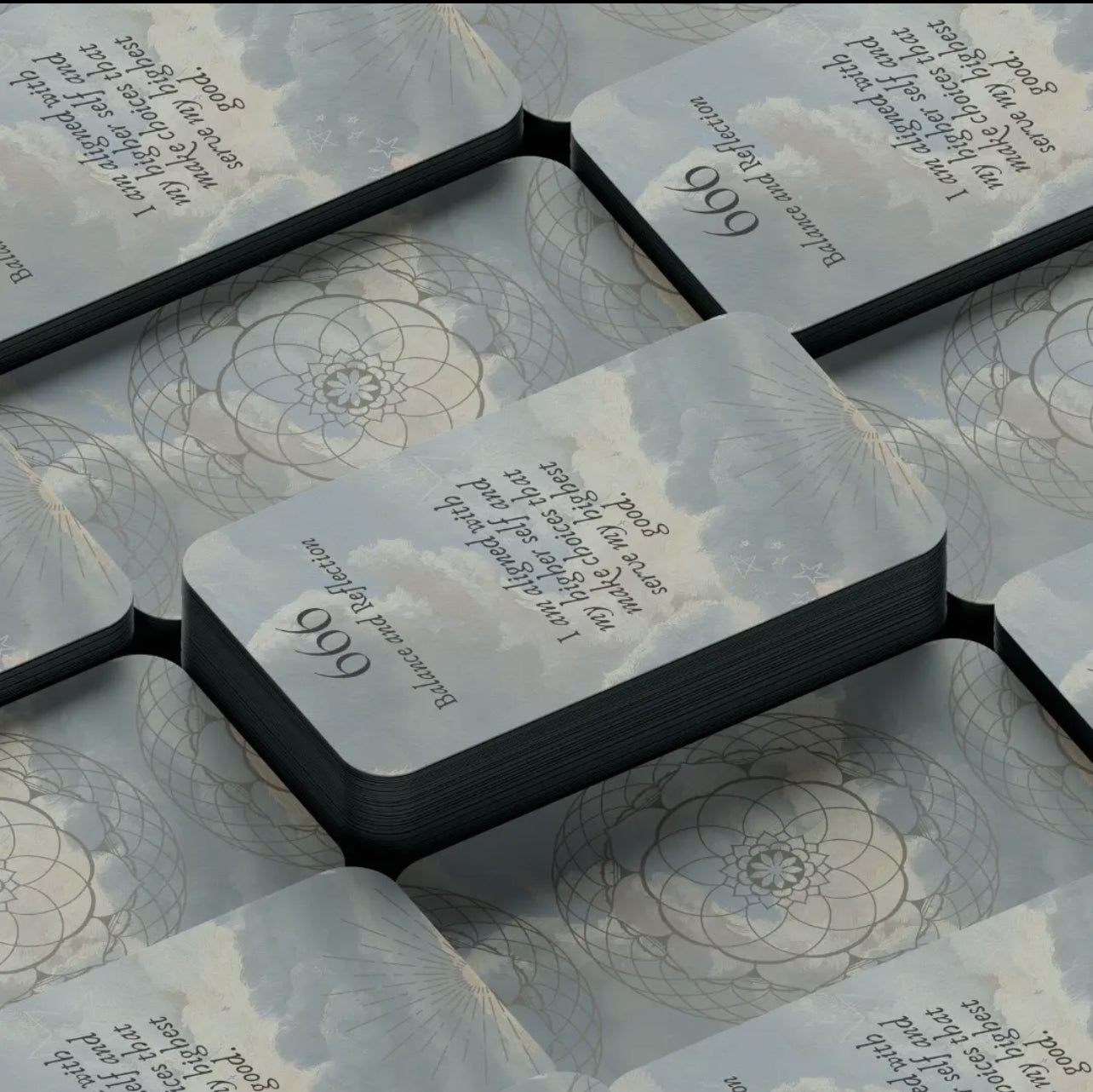 Angel Numbers Affirmation Cards