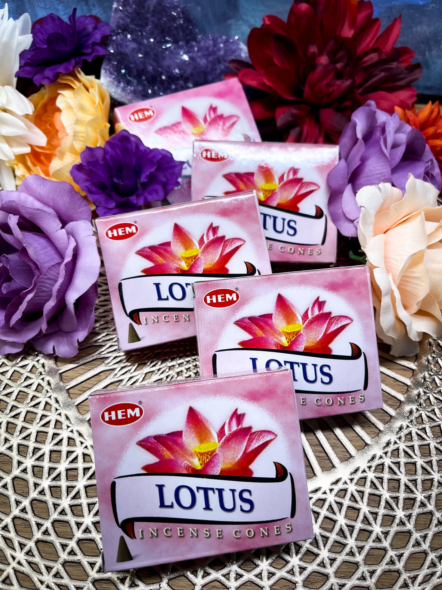Lotus Incense Cones