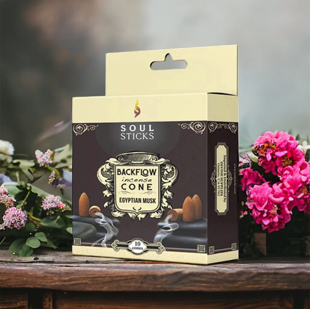 Egyptian Musk Backflow Incense Cones