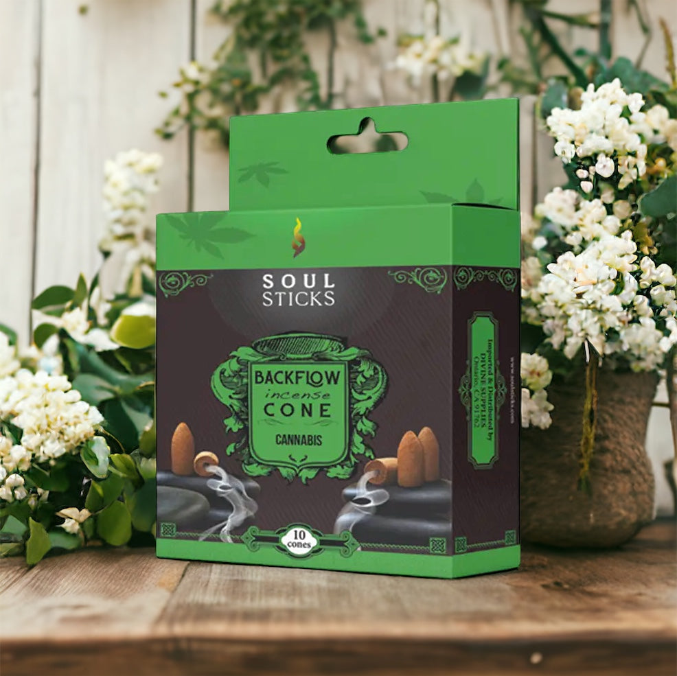 Cannabis Backflow Incense Cones