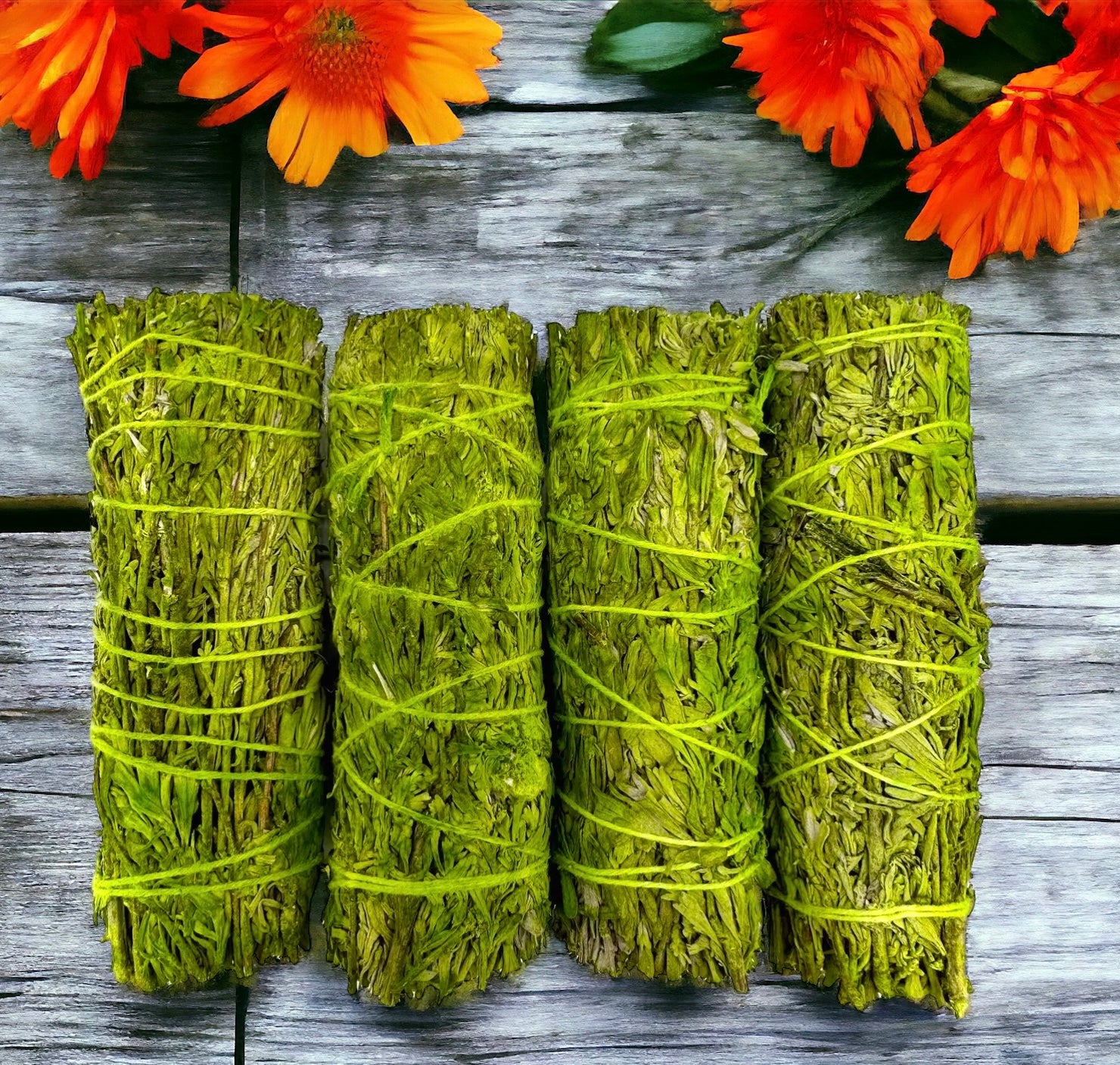 Patchouli Resin & White Sage Smudge Stick for Mental Clarity, Emotional Wellbeing & Uplifting Energy