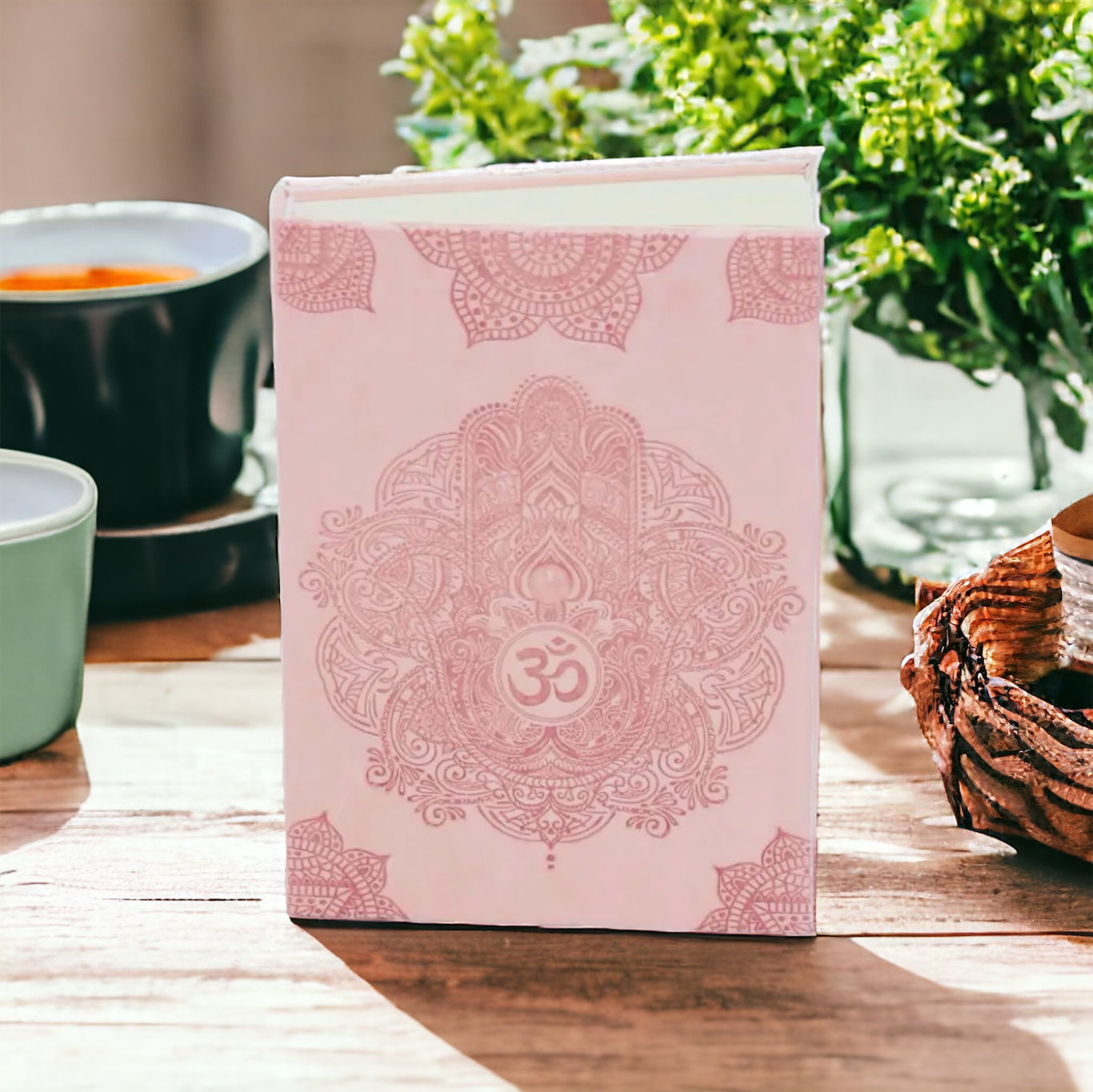 Pink Hamsa Journal