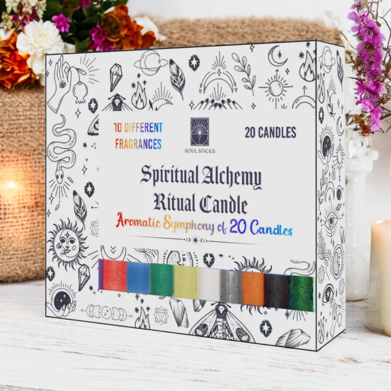Spiritual Alchemy Ritual Candles