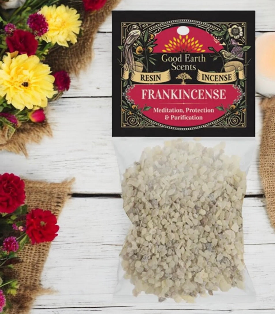 Frankincense Resin Incense for Meditation, Protection & Purification