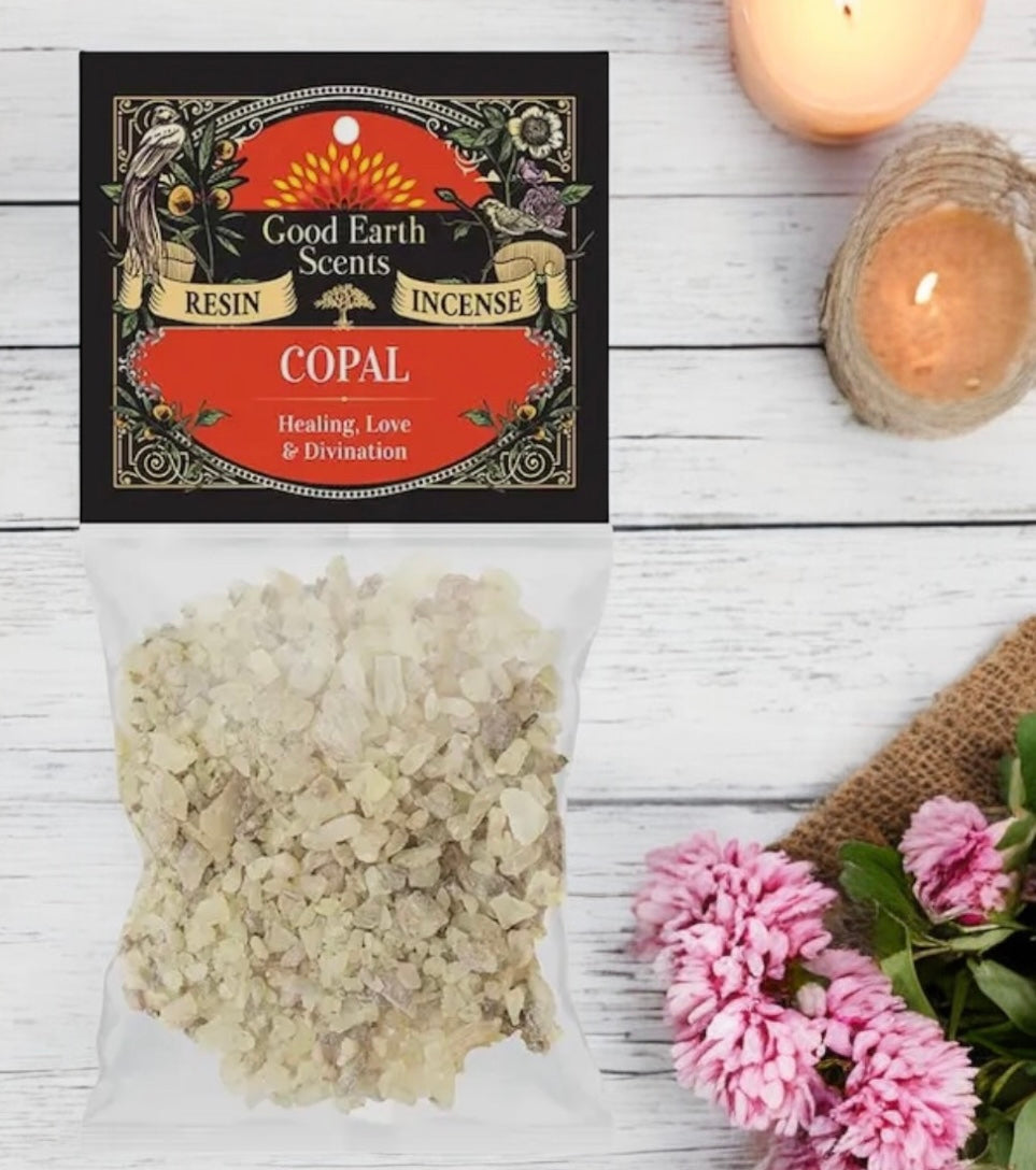 Copal Resin Incense for Healing, Love & Divination