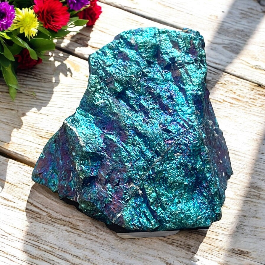 Chalcopyrite Specimen for Abundance, Energy Clearing & Creativity