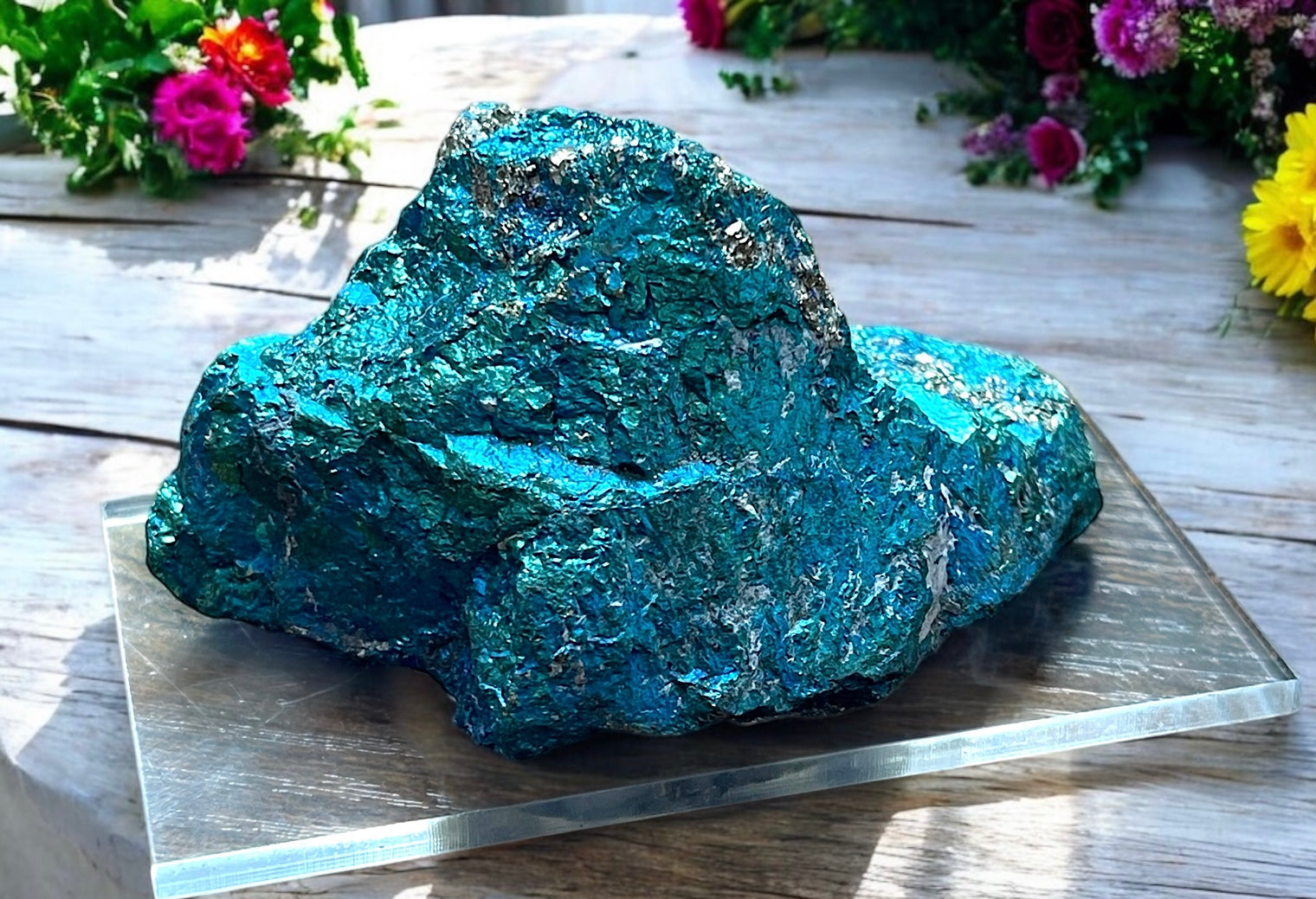 Chalcopyrite Specimen for Abundance, Energy Clearing & Creativity