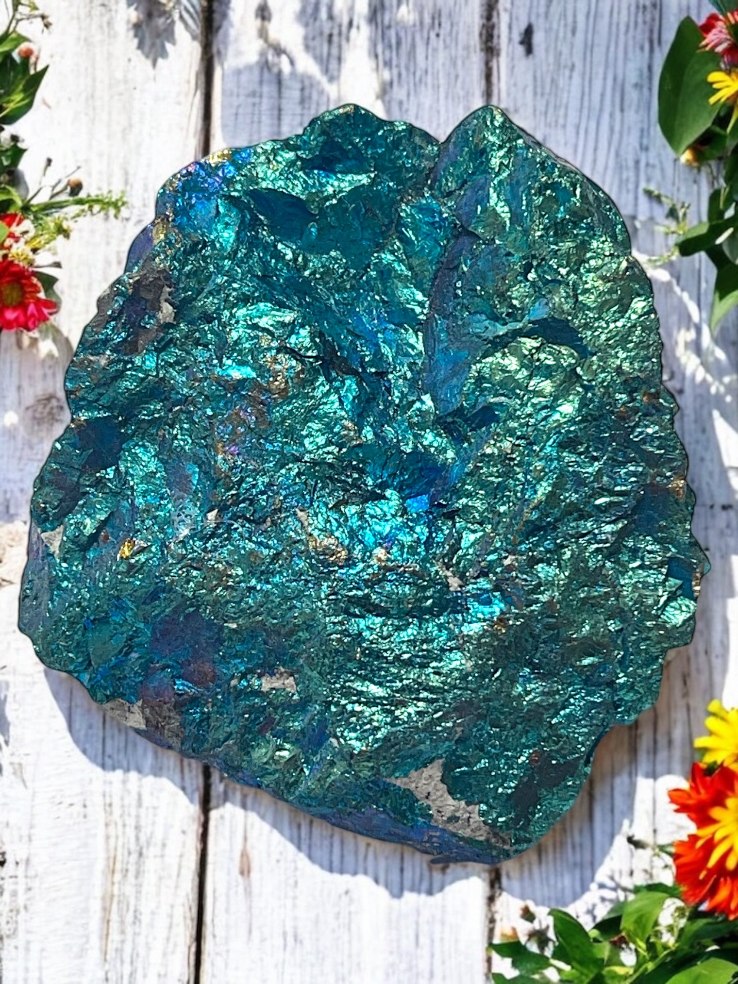 Chalcopyrite Specimen for Abundance, Energy Clearing & Creativity