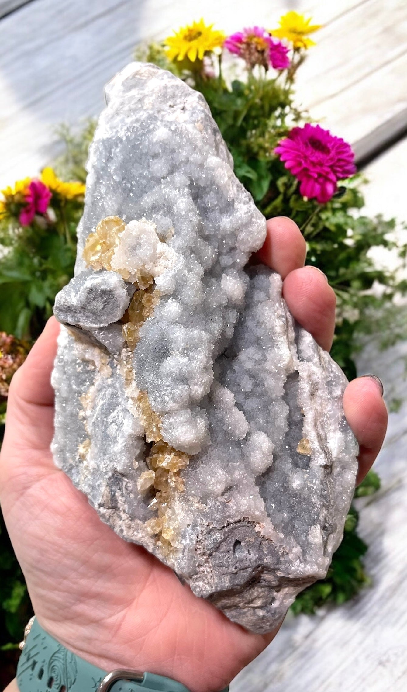 Druzy Sphalerite Specimen for Vitality, Passion & Confidence