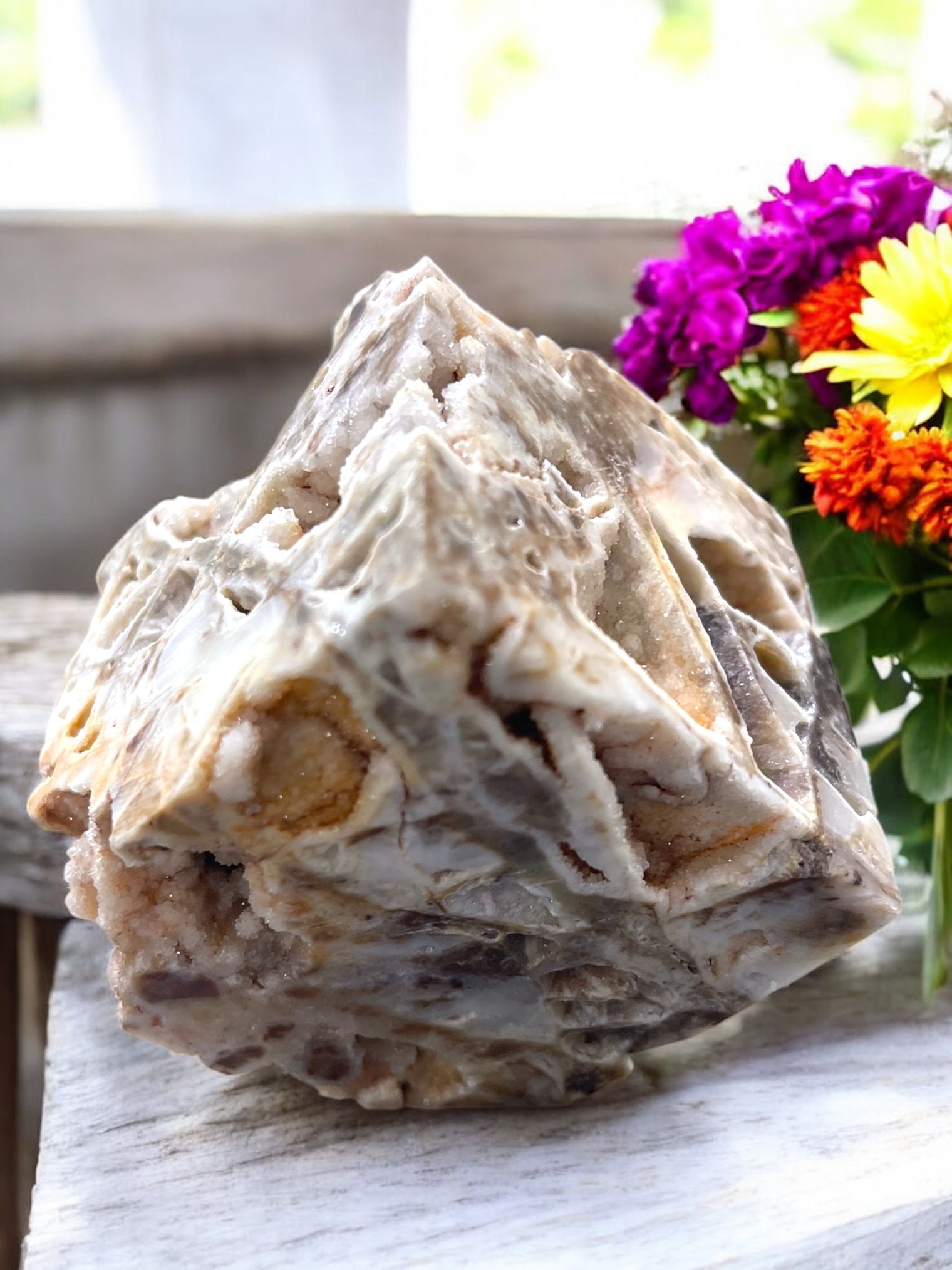 Druzy Sphalerite Cube for Vitality, Passion & Confidence