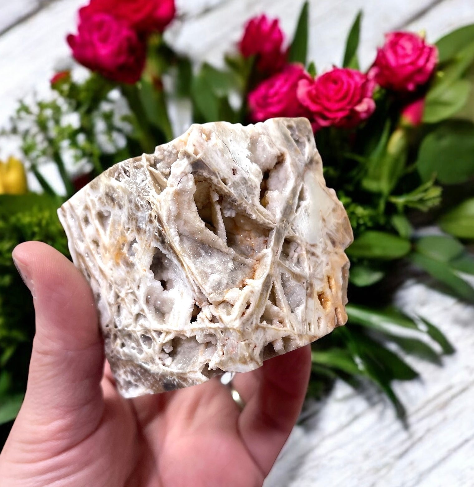 Druzy Sphalerite Cube for Vitality, Passion & Confidence