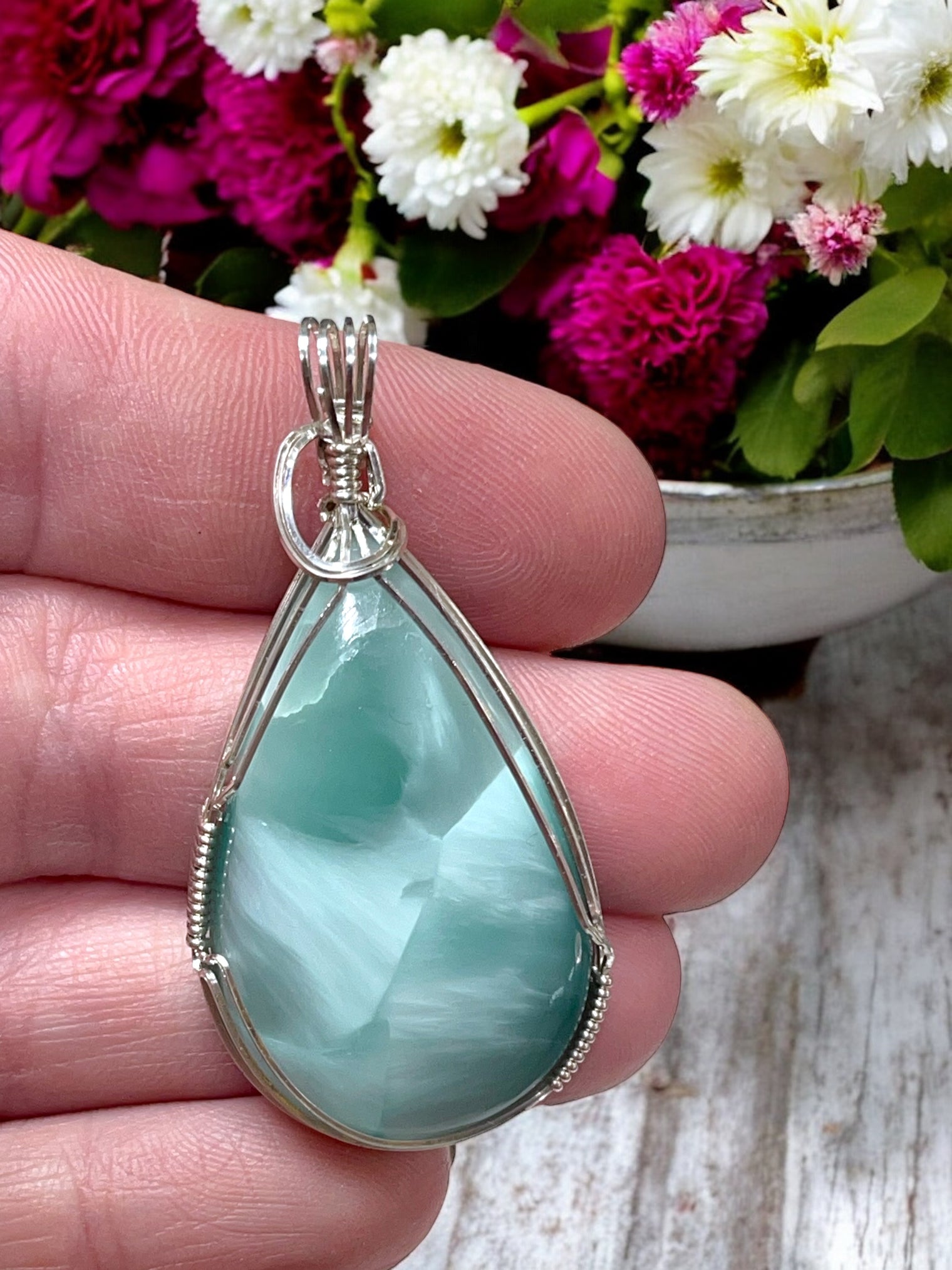 Green Angelite for Serene Energy, Compassion & Energy Work