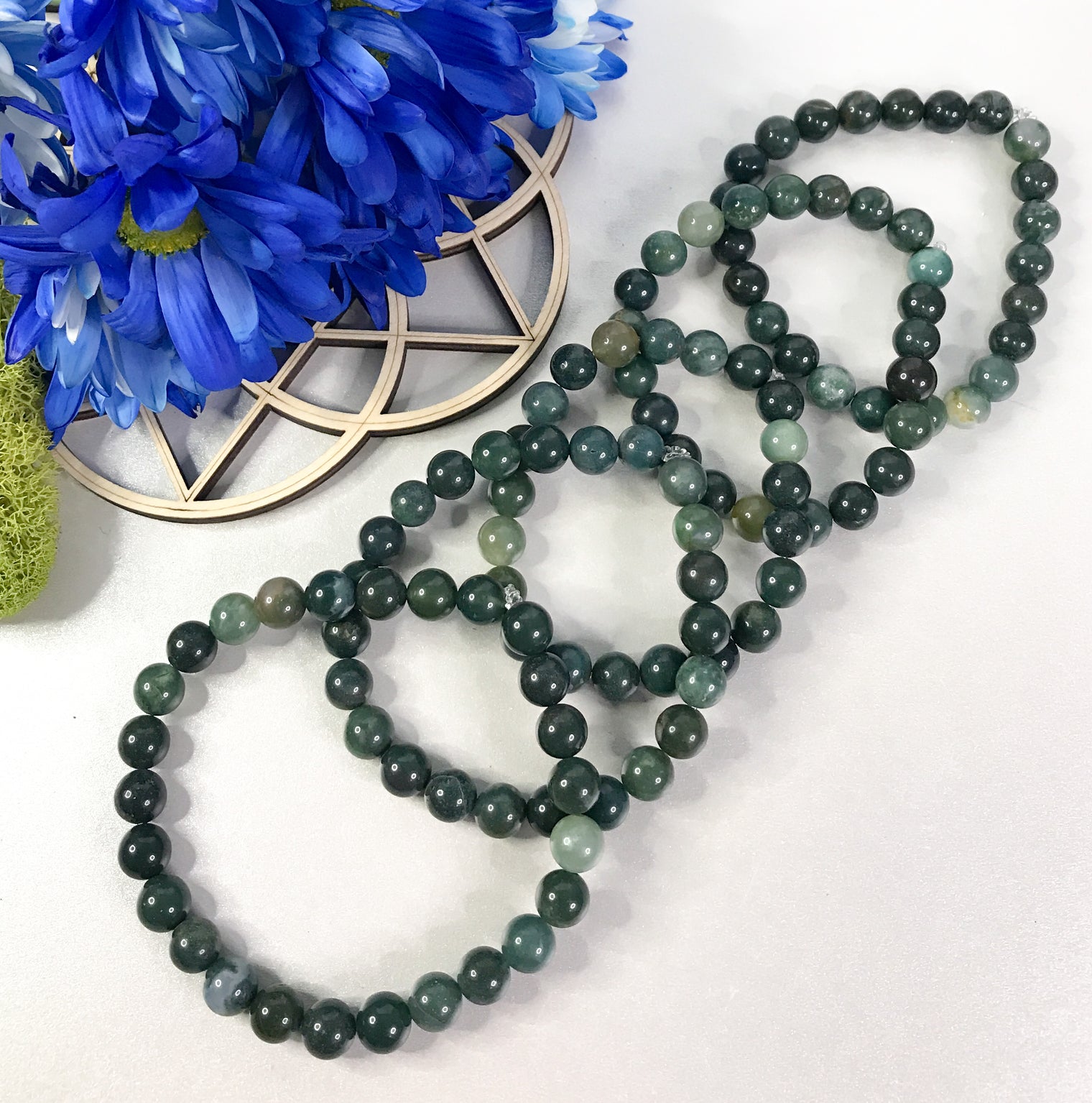 Bloodstone Gemstone Bracelet for Leadership, Courage and Independence