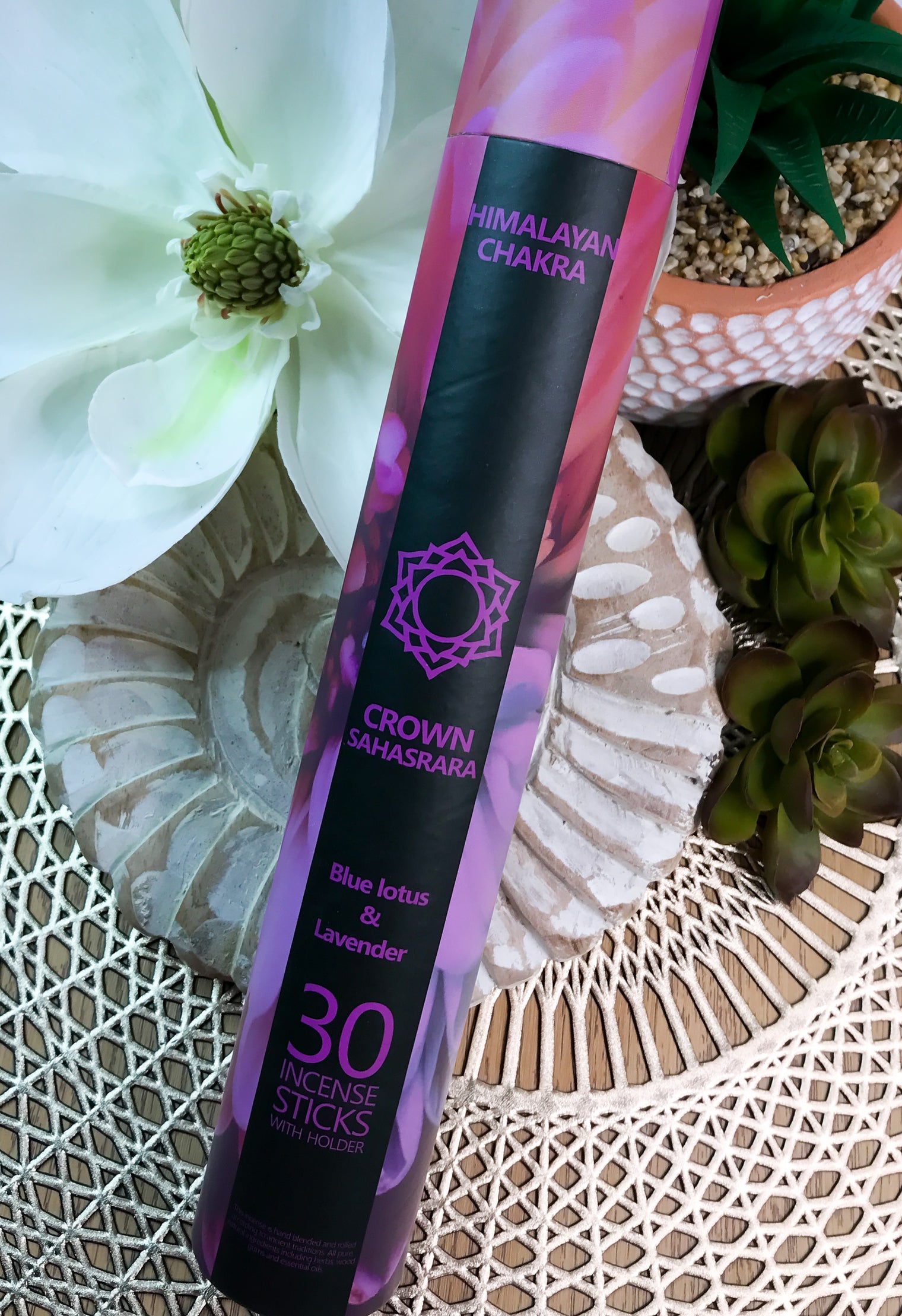 Crown Chakra Incense for Wisdom, Awareness & Unbiased Attitude