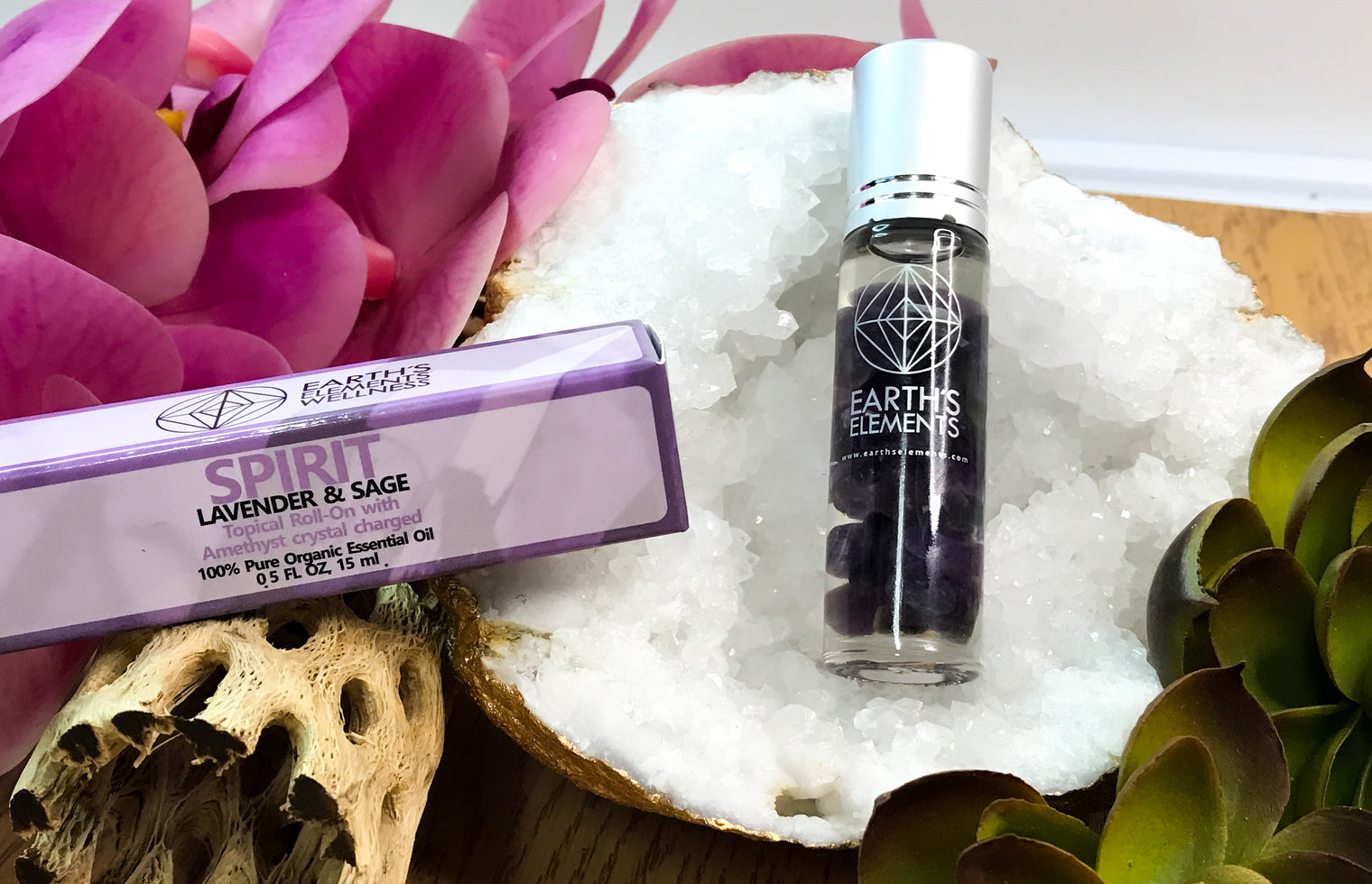 Spirit Essential Oil Roll On for Nervous Tension, Emotional Support & Spiritual Connection