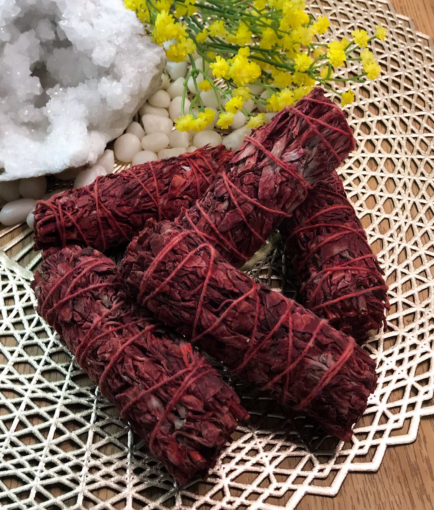 Dragon's Blood Smudge Stick for Protection, Motivation & Overcoming Adversity