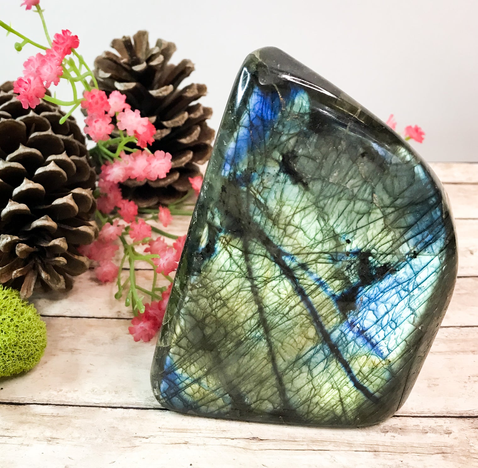 Labradorite Freeform for Balanced Energy, Intuition & Harmony