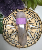 Rose Quartz Wand for Relationships, Self Confidence & Self Love