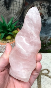 Rose Quartz Flame for Relationships, Self Confidence & Self Love