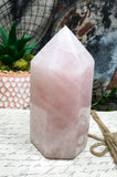 Rose Quartz Tower for Relationships, Self Confidence & Self Love