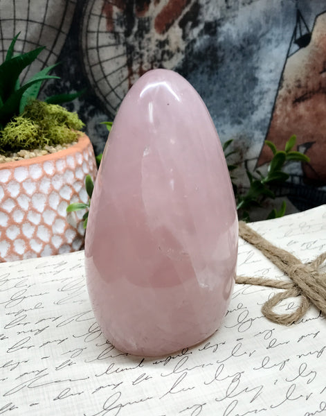 Rose Quartz Freeform for Relationships, Self Confidence & Self Love