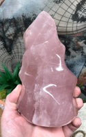 Rose Quartz Flame for Relationships, Self Confidence & Self Love
