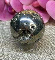 Iron Pyrite Sphere for Boosting Energy Levels, Attracts Abundance & Helps You To Live Life To The Fullest