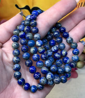 Lapis Lazuli Gemstone Bracelet for Truth, Self Awareness & Self Expression