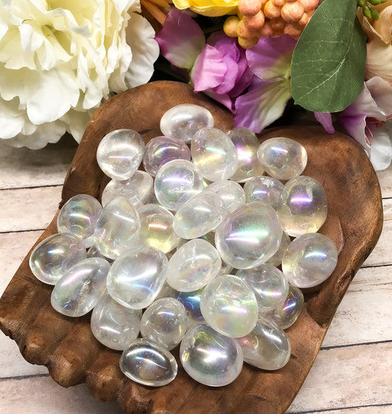 Mermaid Aura Tumble for Helps Auric Field, Promotes Strength & Boosts Immune System