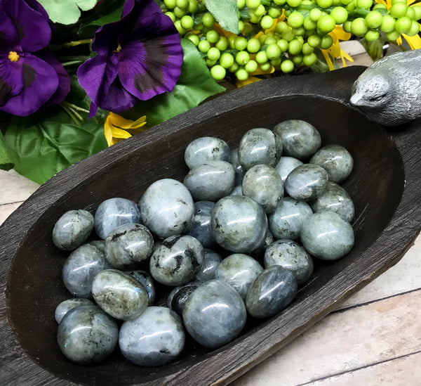 Labradorite Tumbled Stone for Balanced Energy, Intuition & Harmony