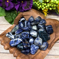 Sodalite Tumbled Stone for Bringing Order & Calmness To The Mind