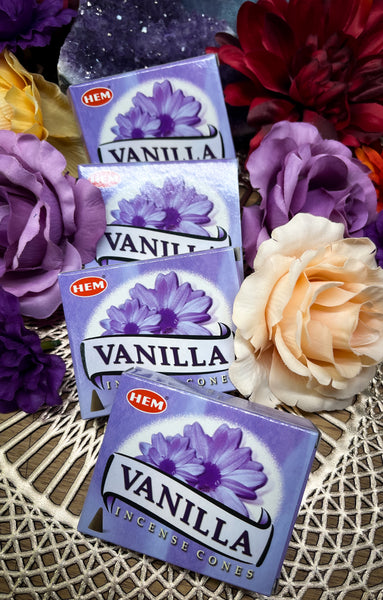 Vanilla Incense Cones