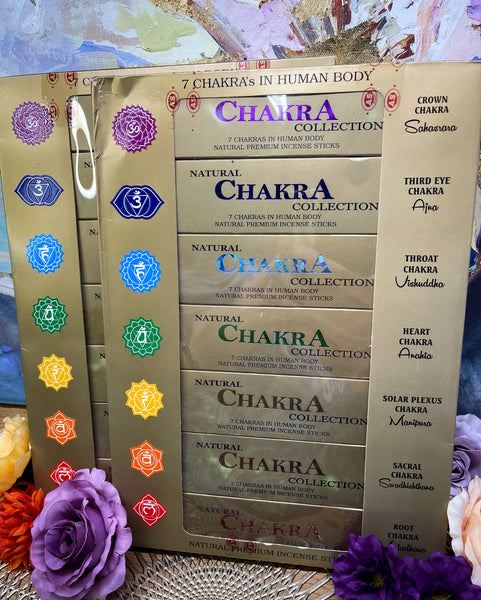 7 Chakra Incense Kit