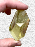 Citrine Faceted Freeform for Self Esteem, Confidence & Success