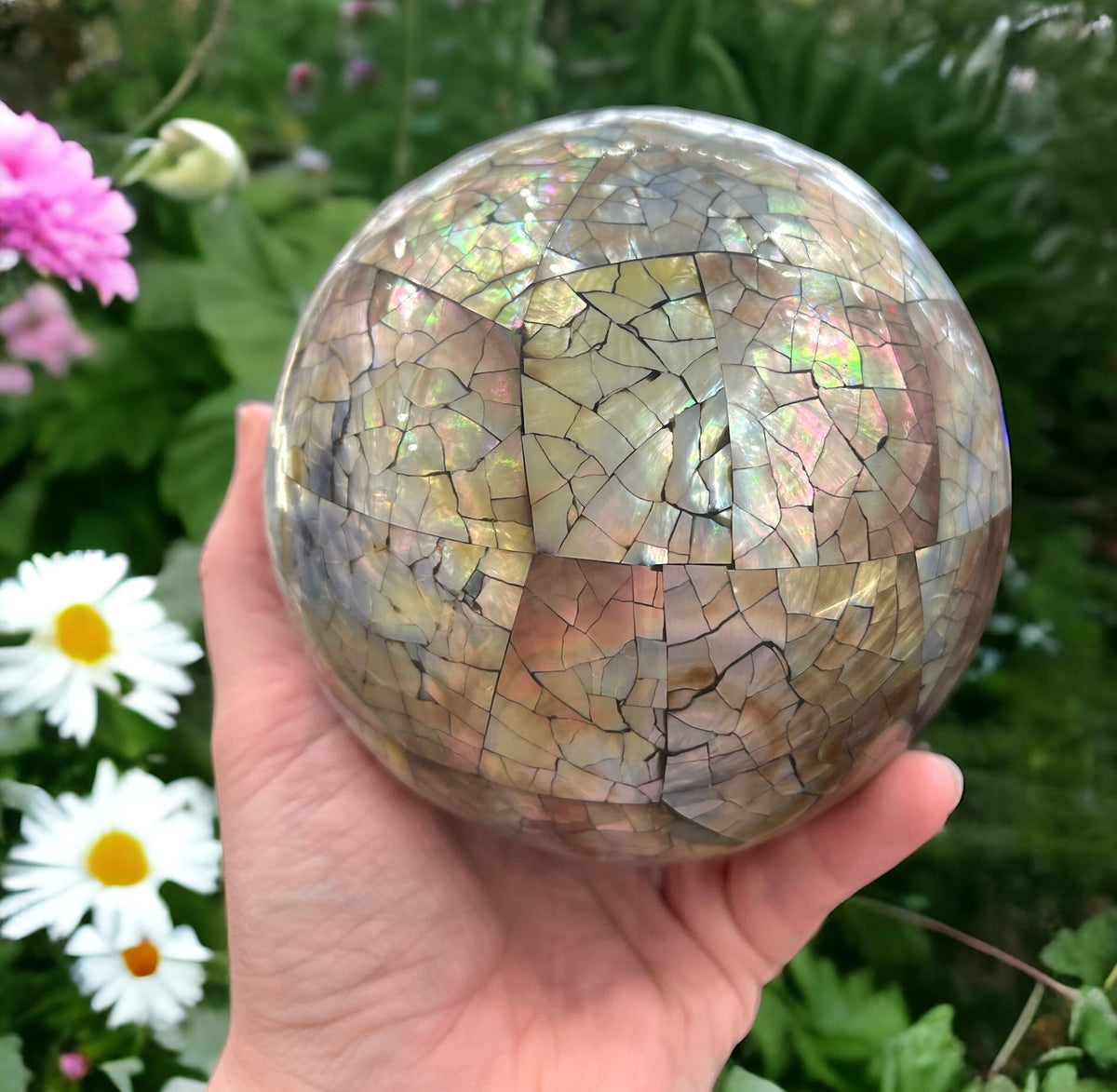Abalone Shell Sphere for Promoting Emotional Balance, Intuition & Spir ...