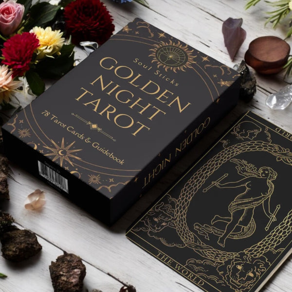 Golden Night Tarot Cards