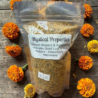 Orange Marigold "Solar Healing, Golden Protection, Gentle Renewal"