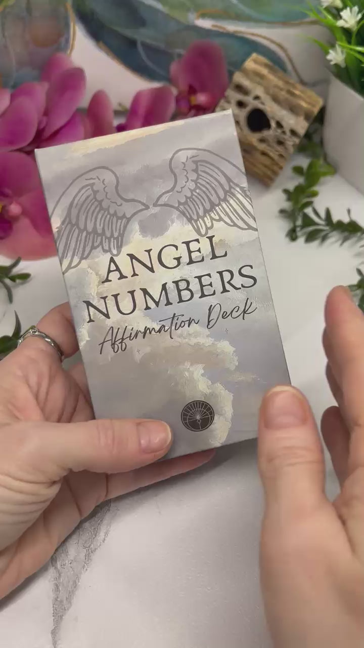 Angel Numbers Affirmation Cards