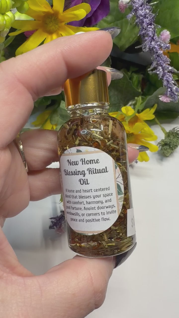 New Home Blessing Ritual Oil